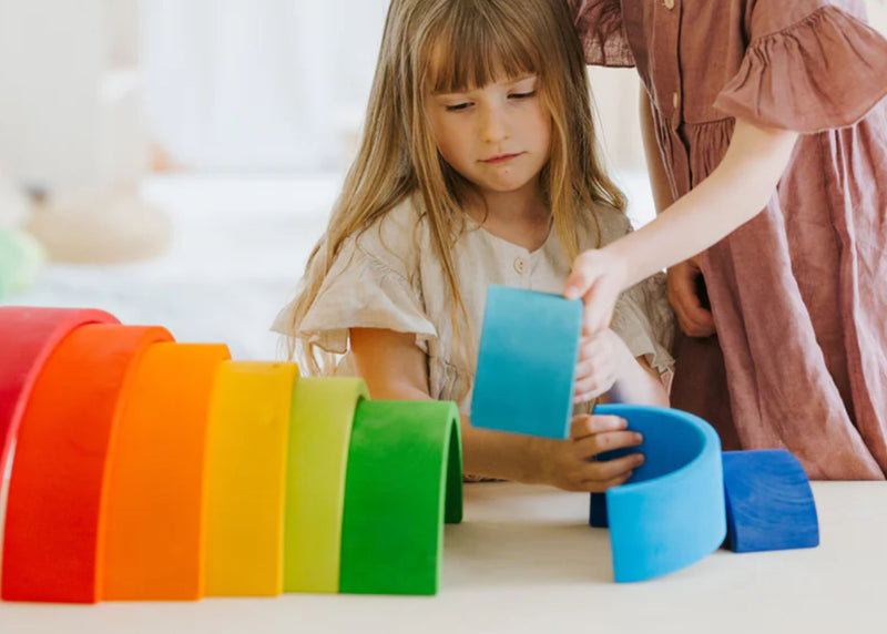 25 Creative Ways to Play with a Grimm's Rainbow (and Other Open-Ended Favourites)