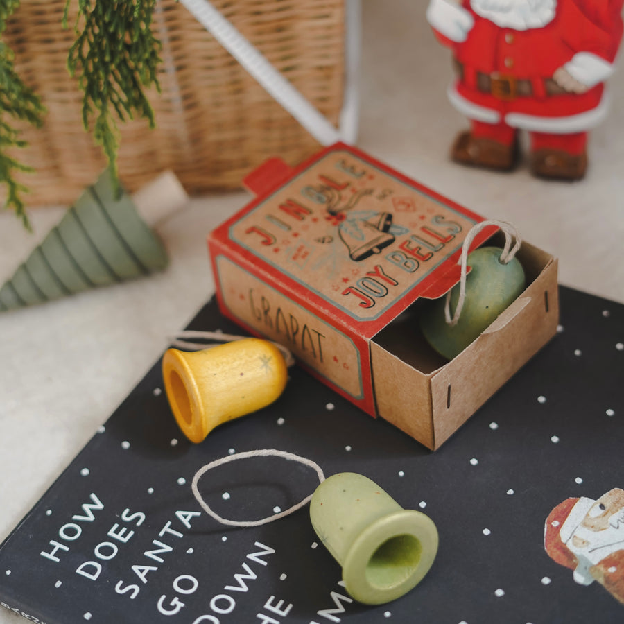 Grapat Wooden Ornament (Jingle Joy Bells)