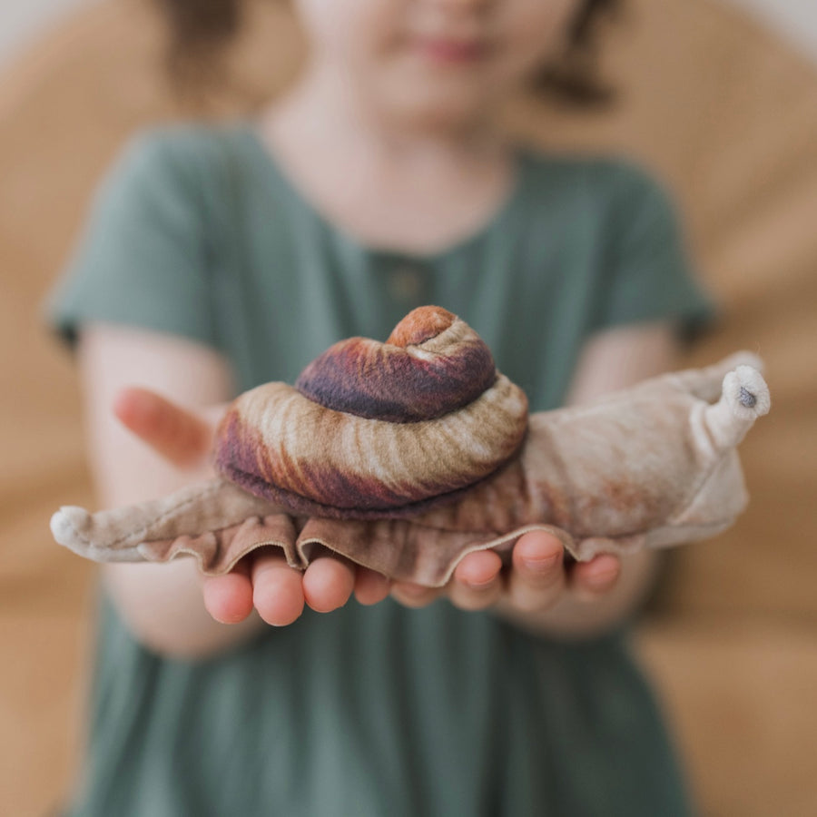 Mini Snail Finger Puppet