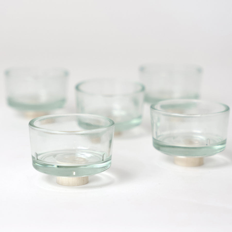 Grimm's Glass Tealight Holders (5pcs)