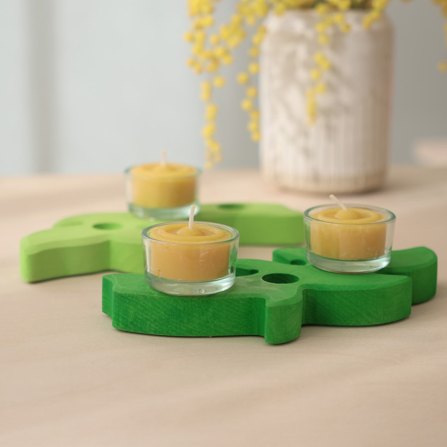 Grimm's Tealights 100% Beeswax (10 pcs)