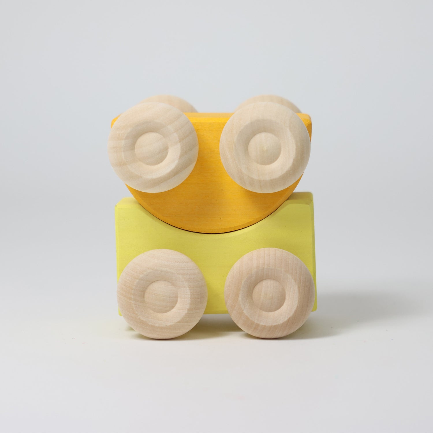 Grimm's Stacking Cars YELLOW (2 pcs)