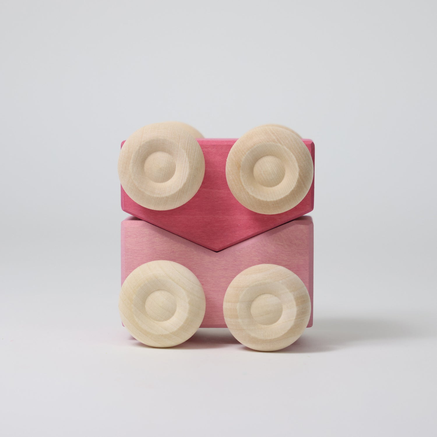 Grimm's Stacking Cars PINK (2 pcs)