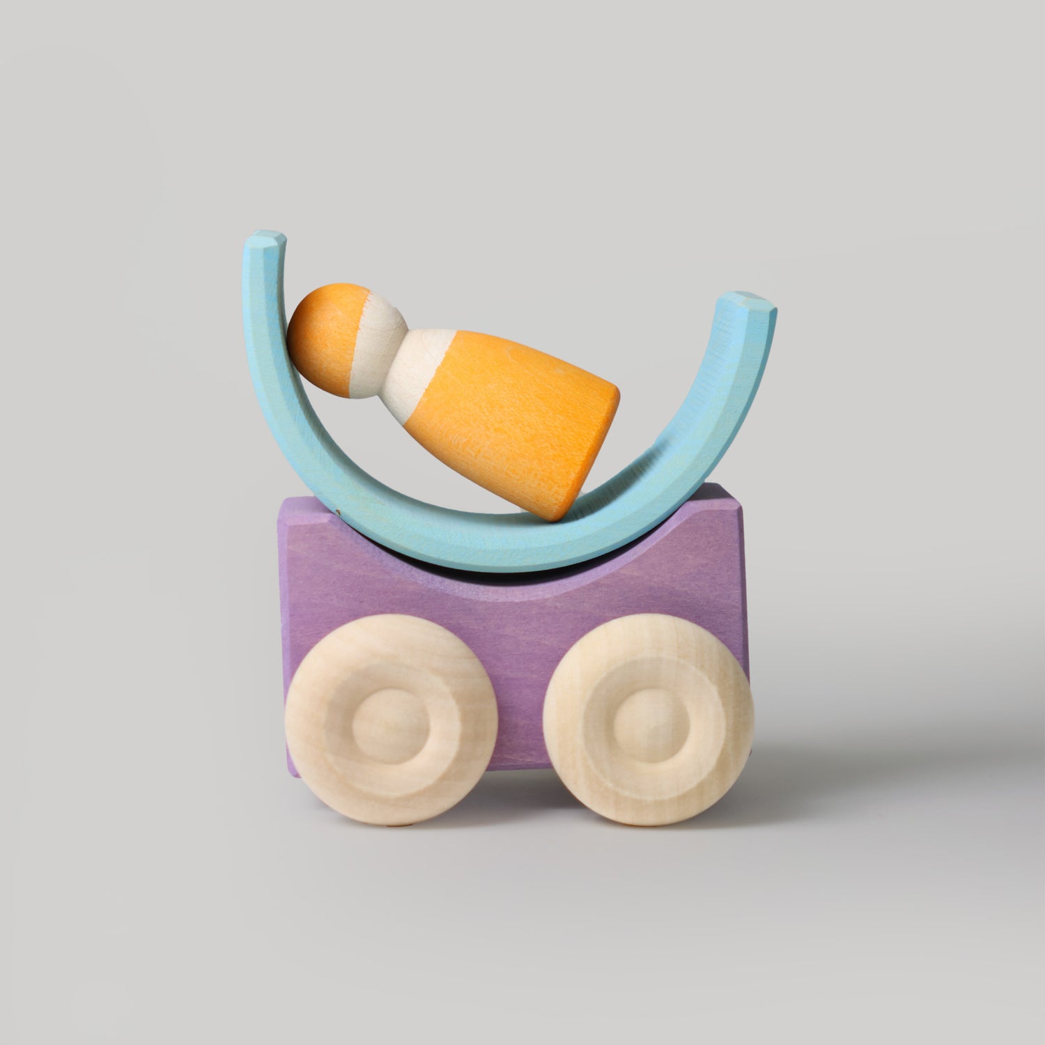 Grimm's Stacking Cars PURPLE (2 pcs)