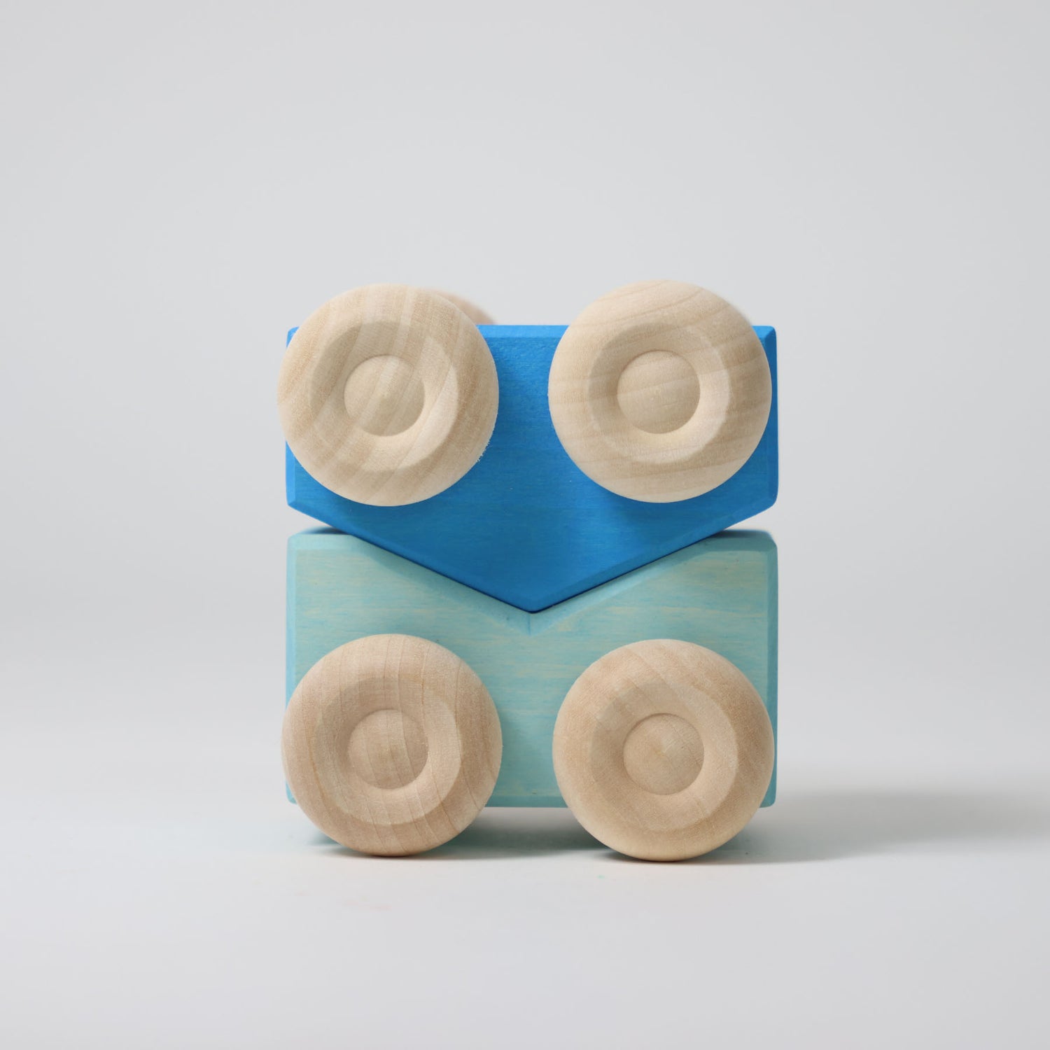 Grimm's Stacking Cars BLUE (2 pcs)