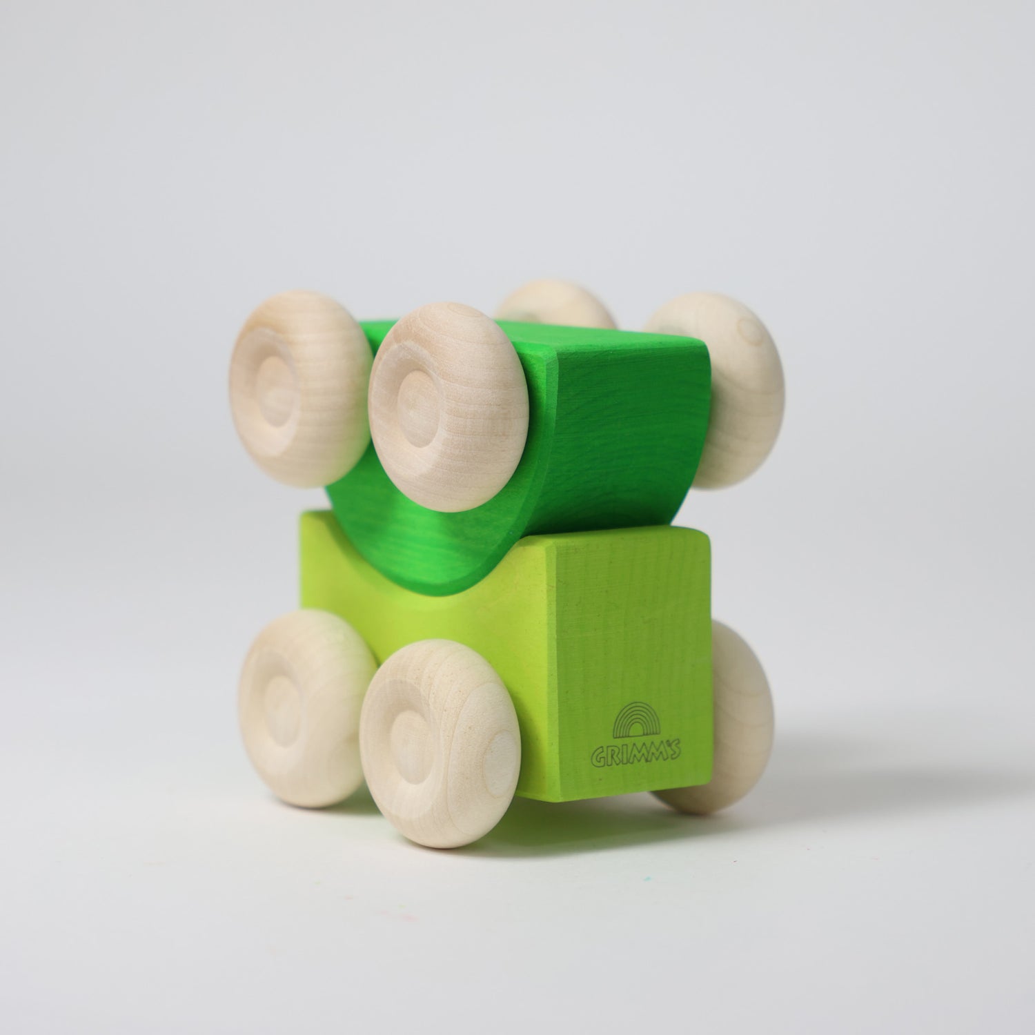 Grimm's Stacking Cars GREEN (2 pcs)