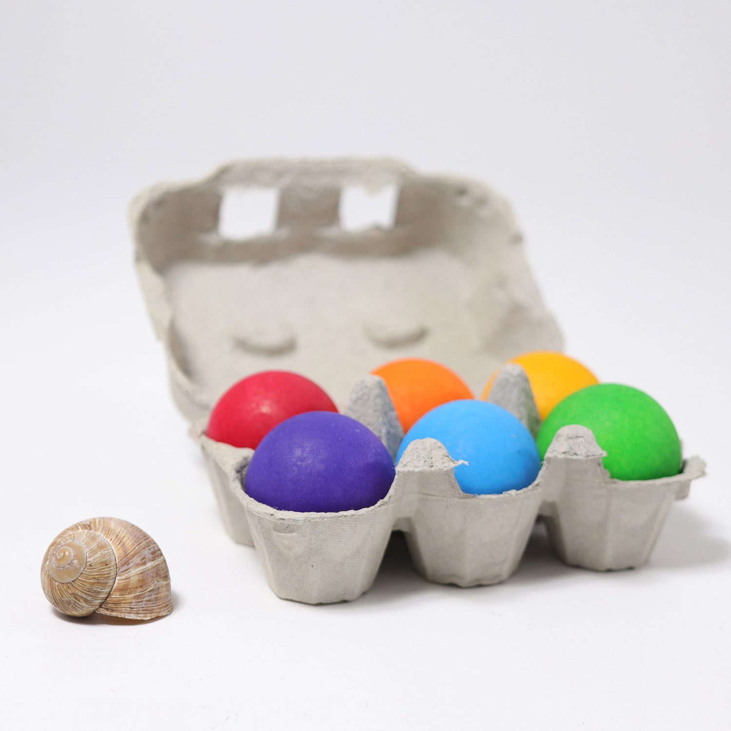 Grimm's Wooden Balls - Rainbow