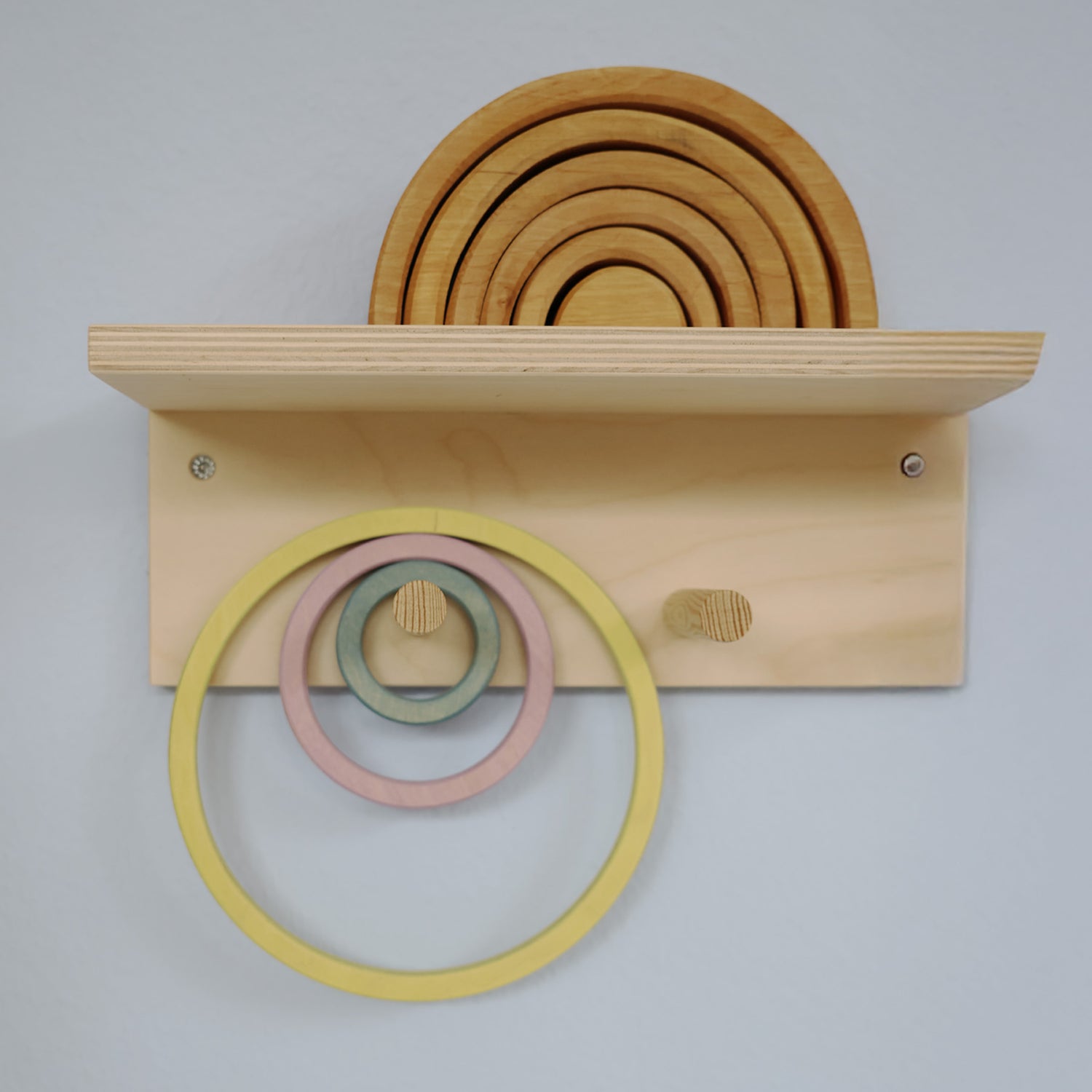 Grimm's Concentric Circles and Rings (Pastel)