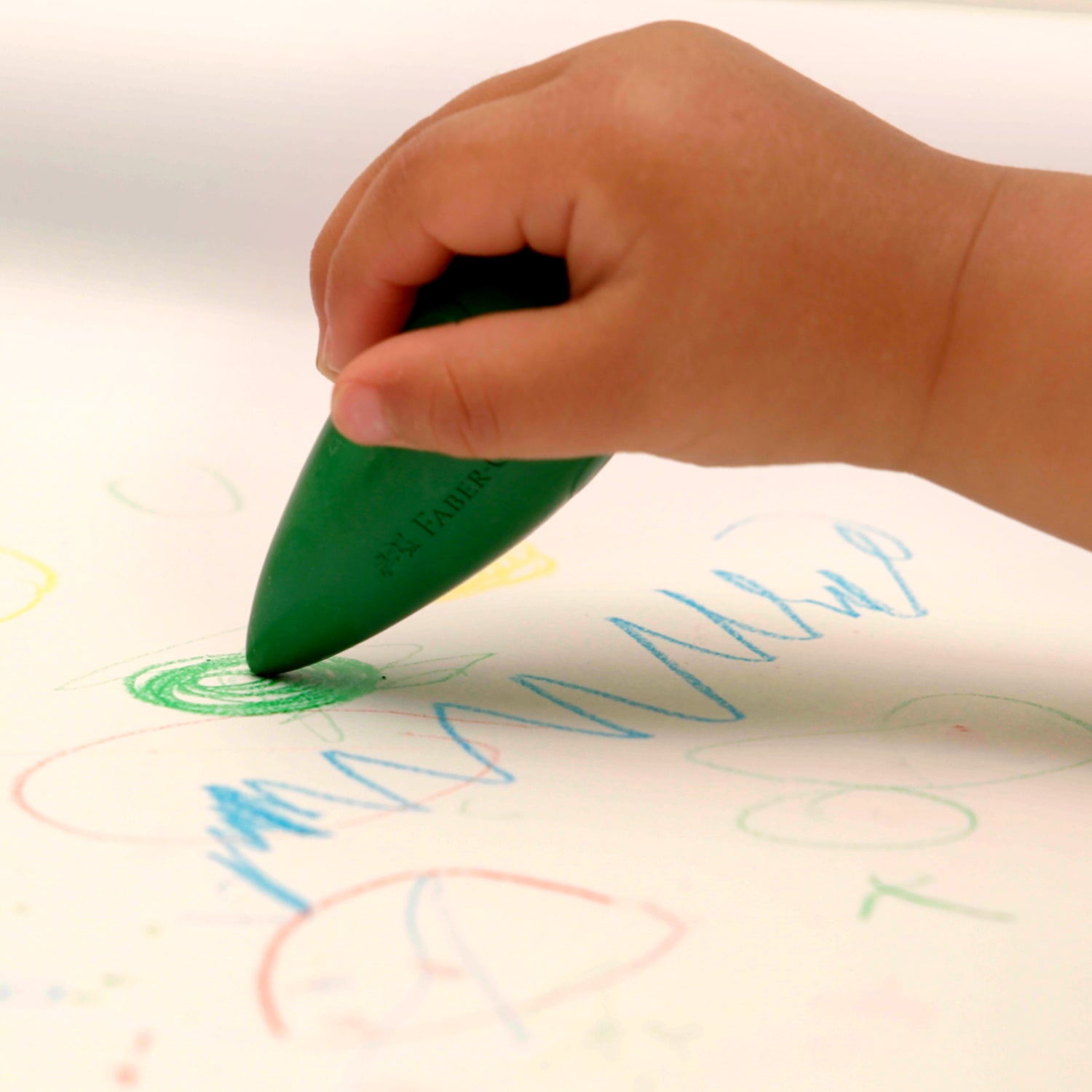 Little Creatives Easy Grasp Washable Bulb Crayons (Set of 4)