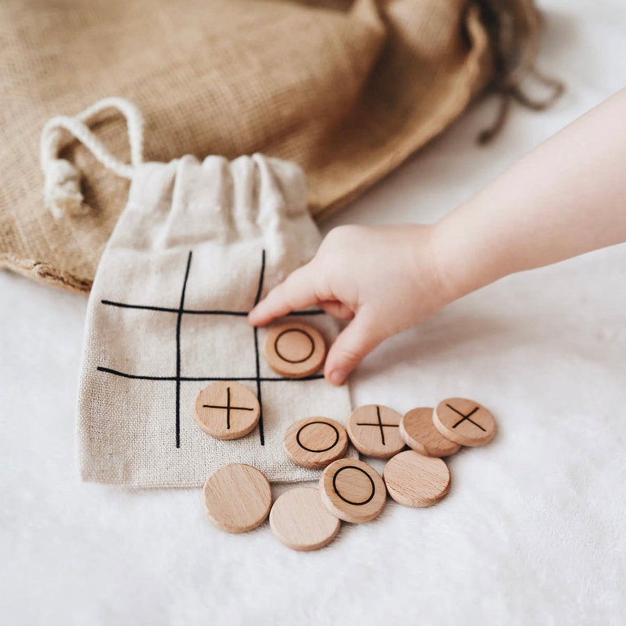 Wooden Tic Tac Toe