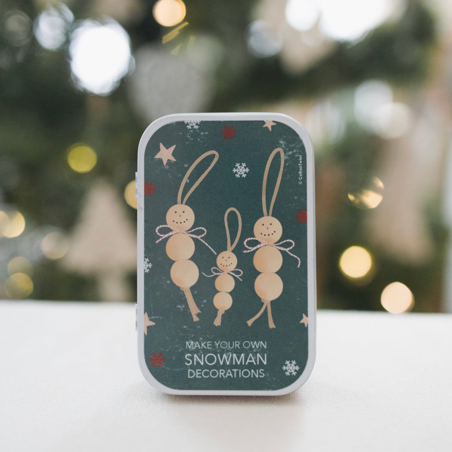 Make Your Own Snowman Christmas Decorations | Wooden Craft Kit