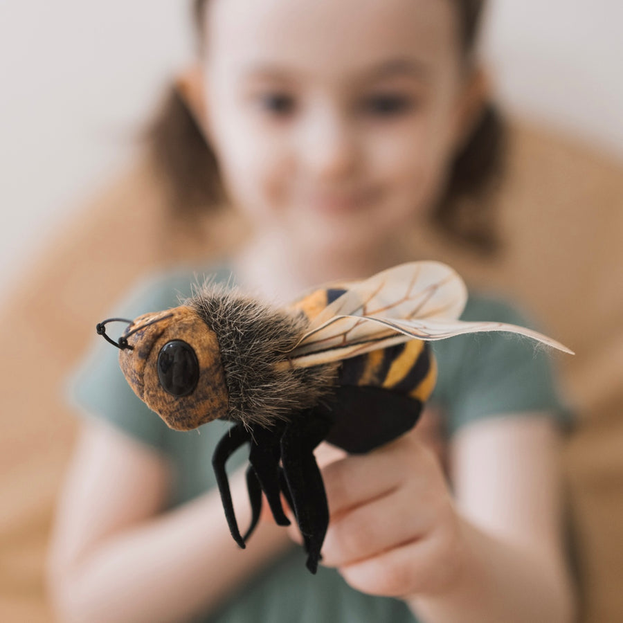 Mini Bee Finger Puppet