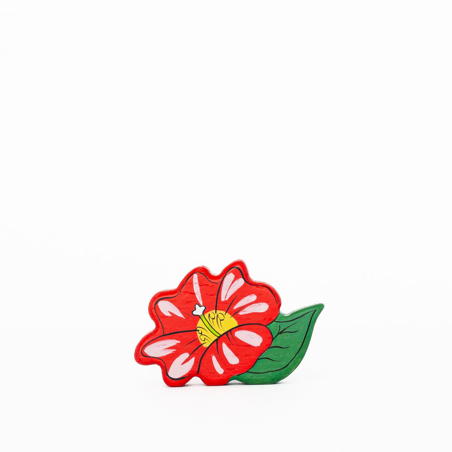 Red Flower | Wooden Toy Flower