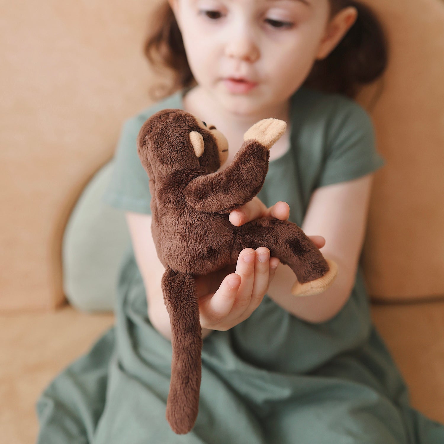 Mini Monkey Finger Puppet