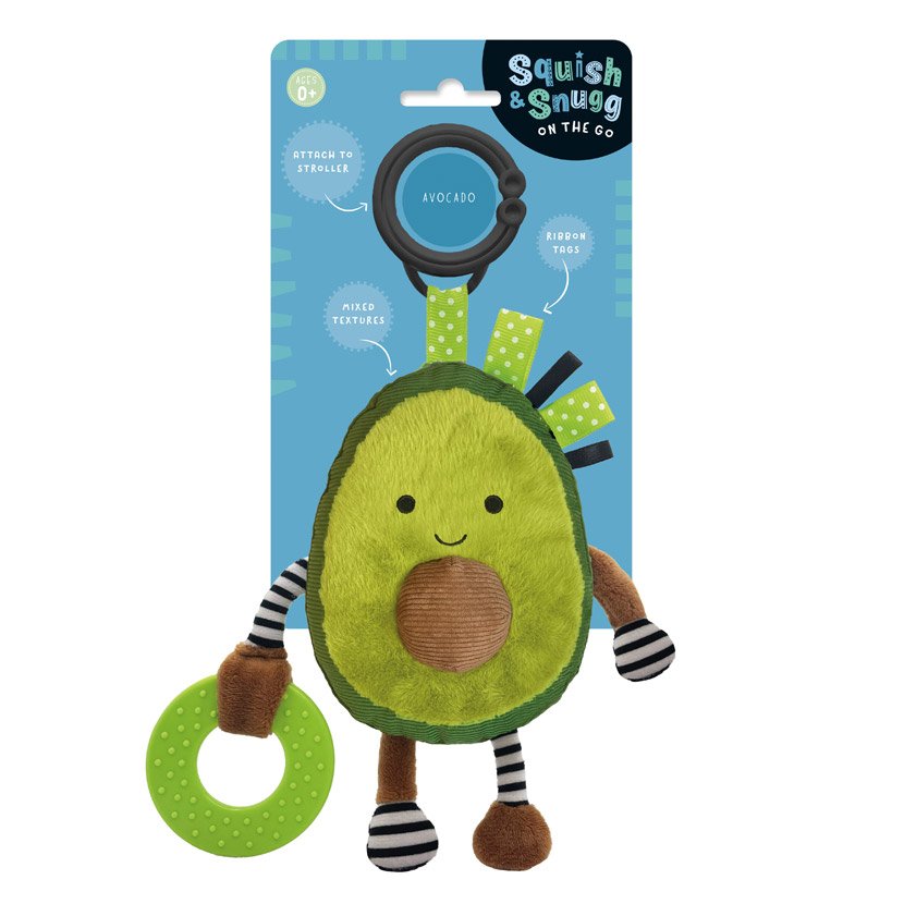 Squish & Snugg: On the Go Plush (Avocado)