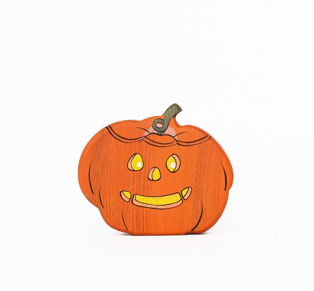 Jack-O'-Lantern | Wooden Halloween Toy