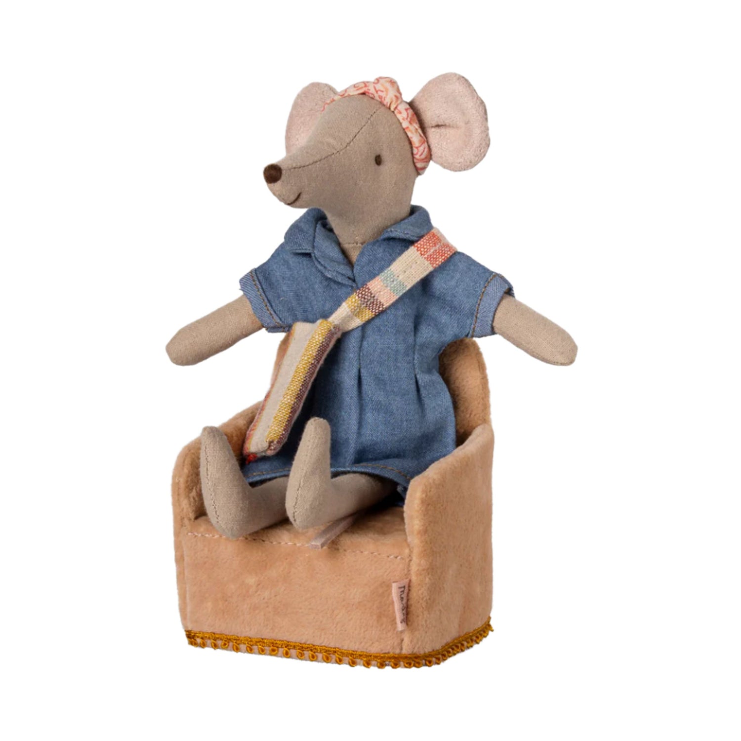 Maileg Folding Chair - Powder (Mouse)
