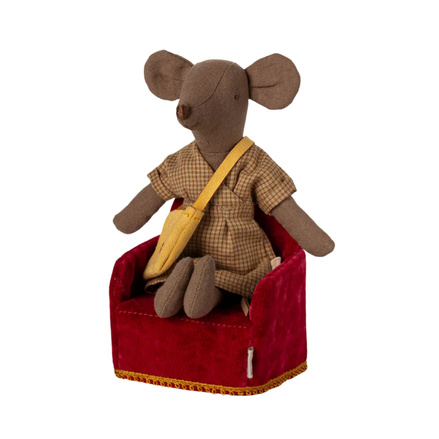 Maileg Folding Chair - Red (Mouse)