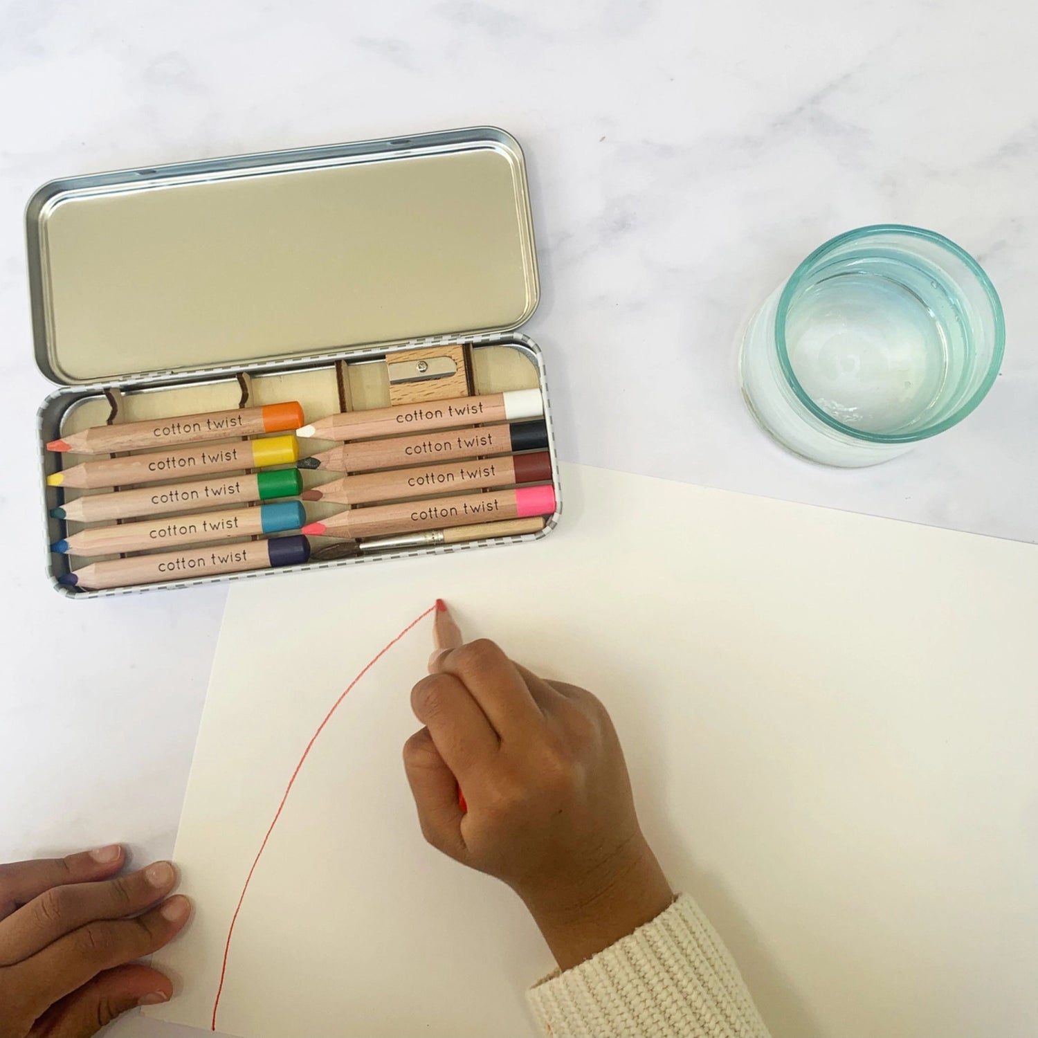 Watercolour Pencils Art Set (Bright Mix)