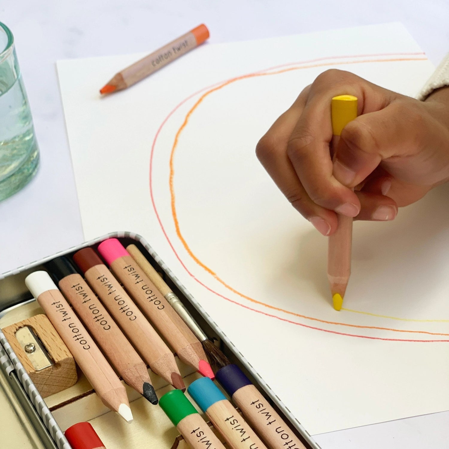 Watercolour Pencils Art Set (Bright Mix)