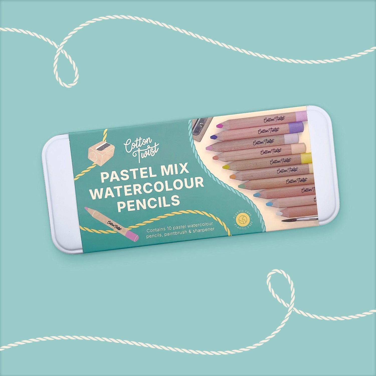 Watercolour Pencils Art Set (Pastel)