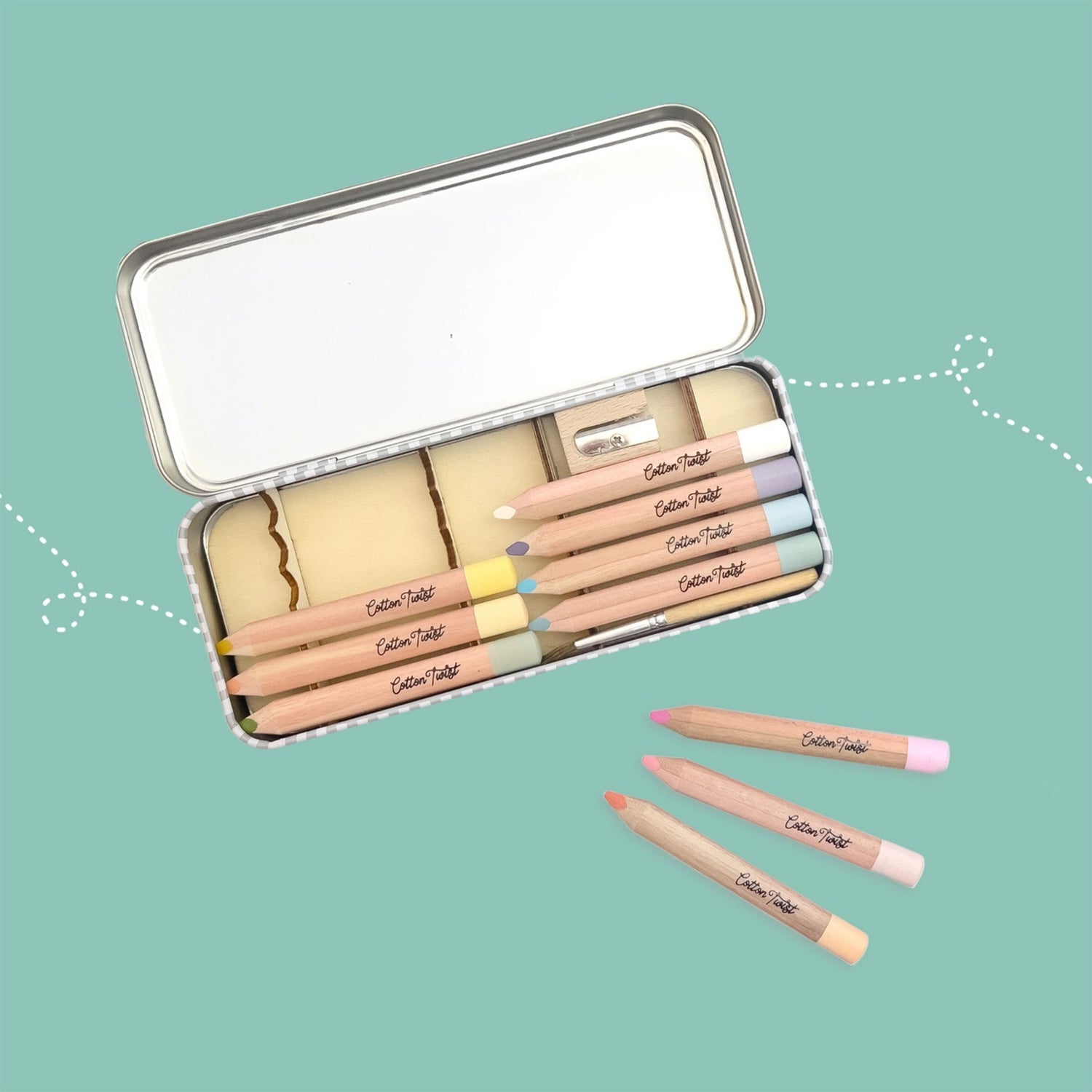 Watercolour Pencils Art Set (Pastel)