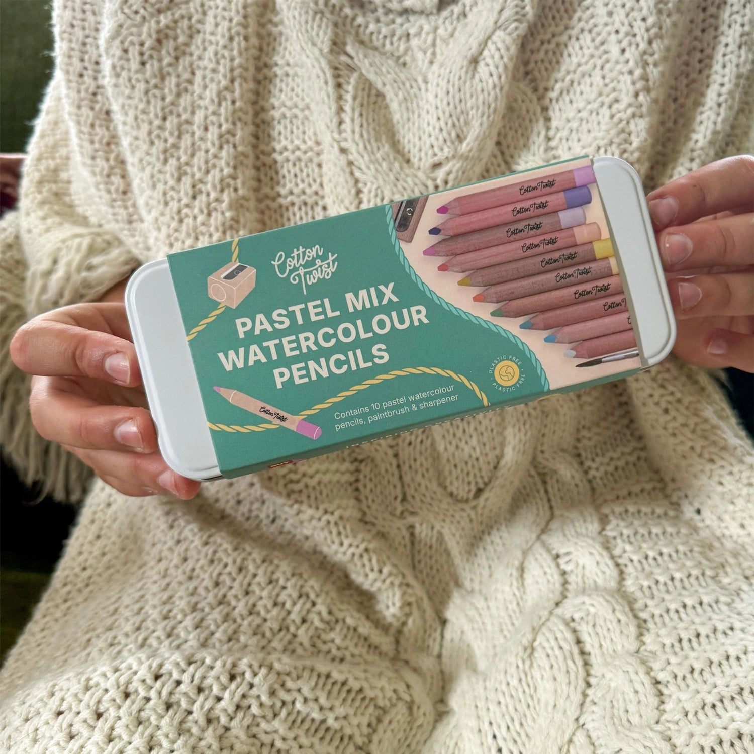 Watercolour Pencils Art Set (Pastel)