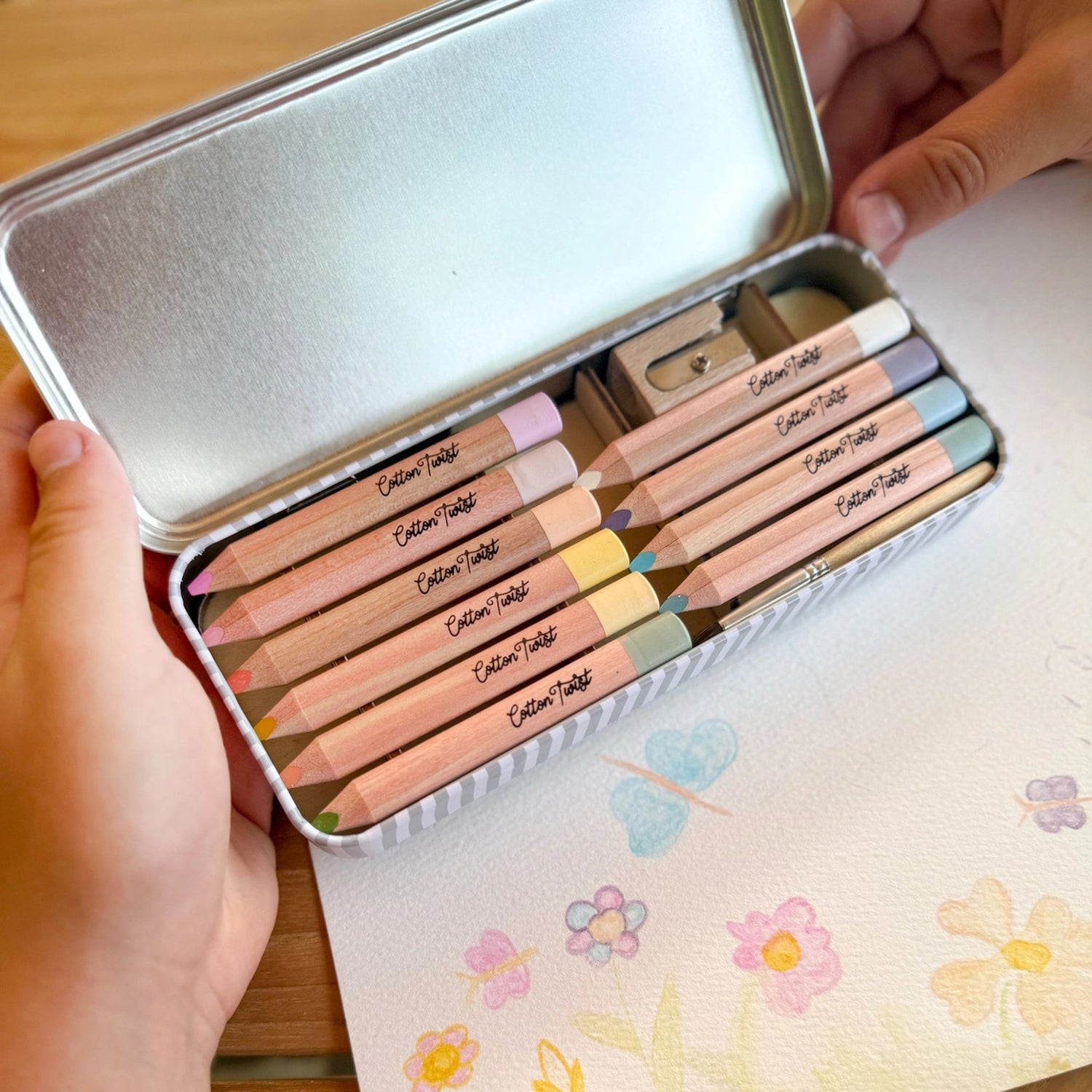 Watercolour Pencils Art Set (Pastel)