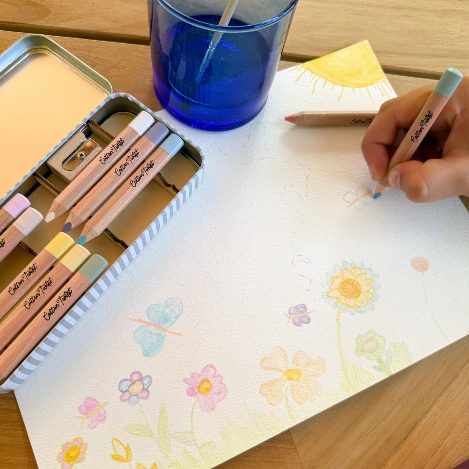 Watercolour Pencils Art Set (Pastel)