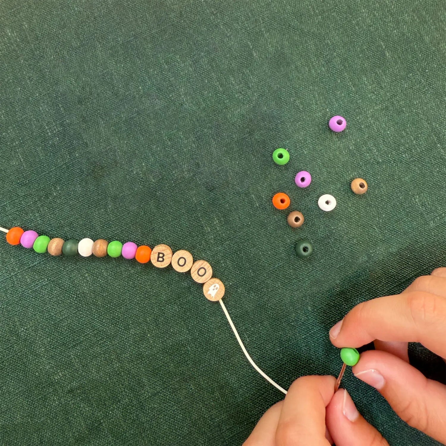 Halloween Ghost Bracelet Craft Kit