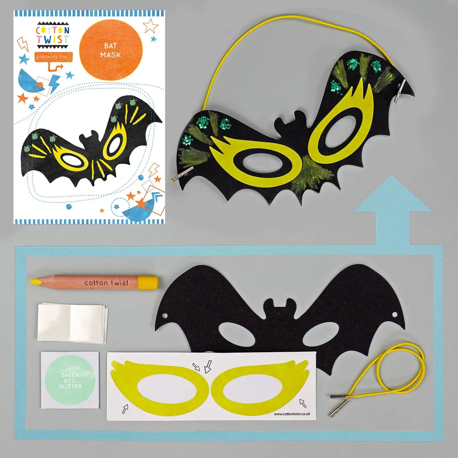 Make Your Own Bat Mask | Halloween Craft Kit