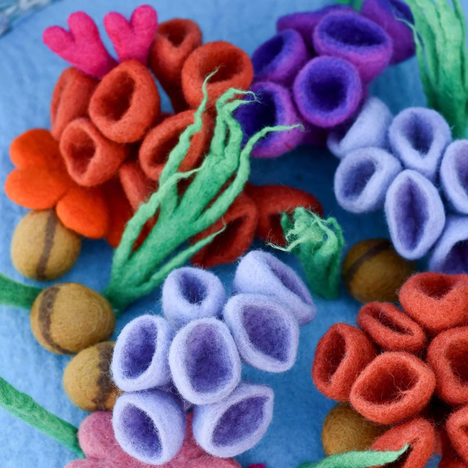 Felt Coral Reef Playmat Playscape (Fish Sold Separately)