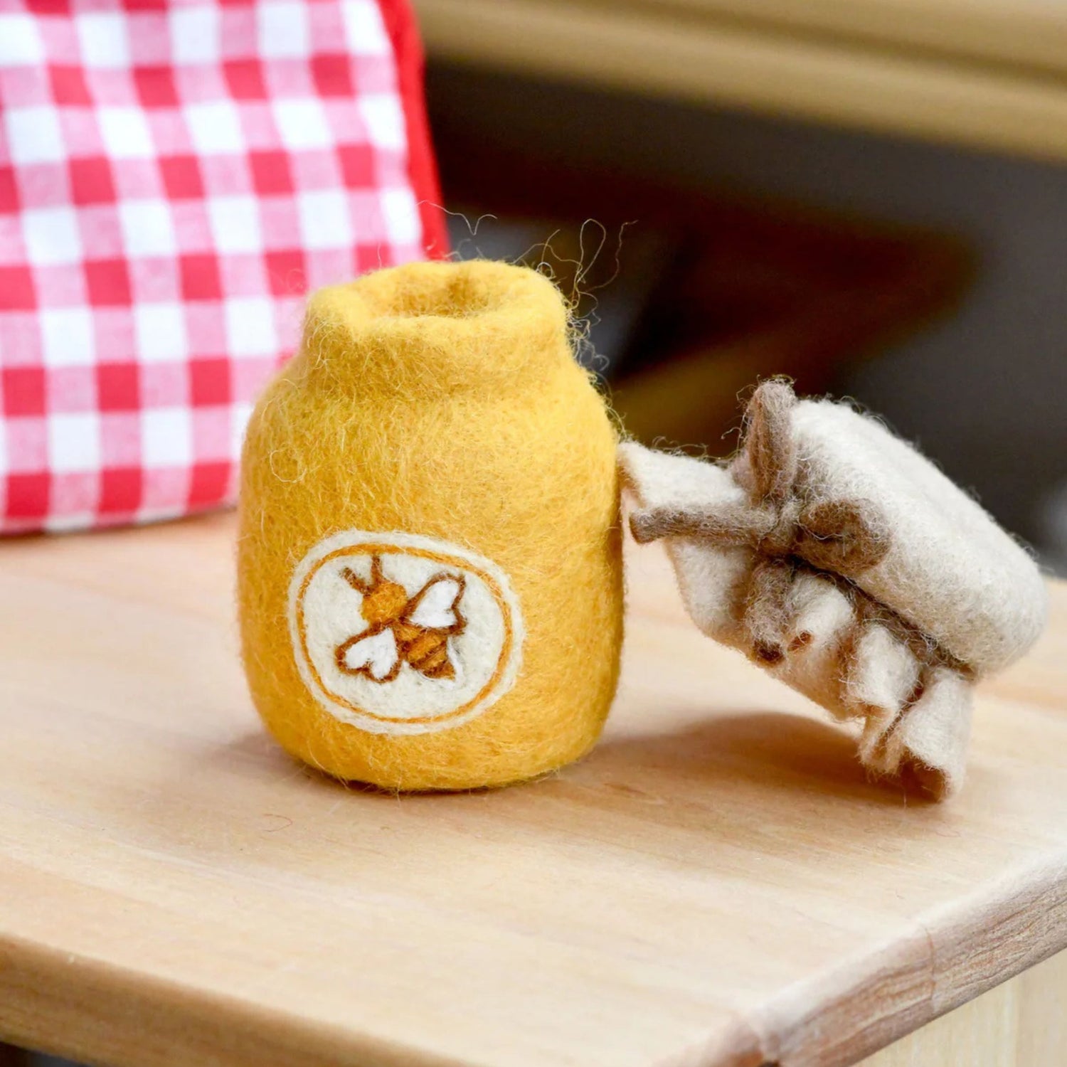 Felt Honey Jar | Play Food