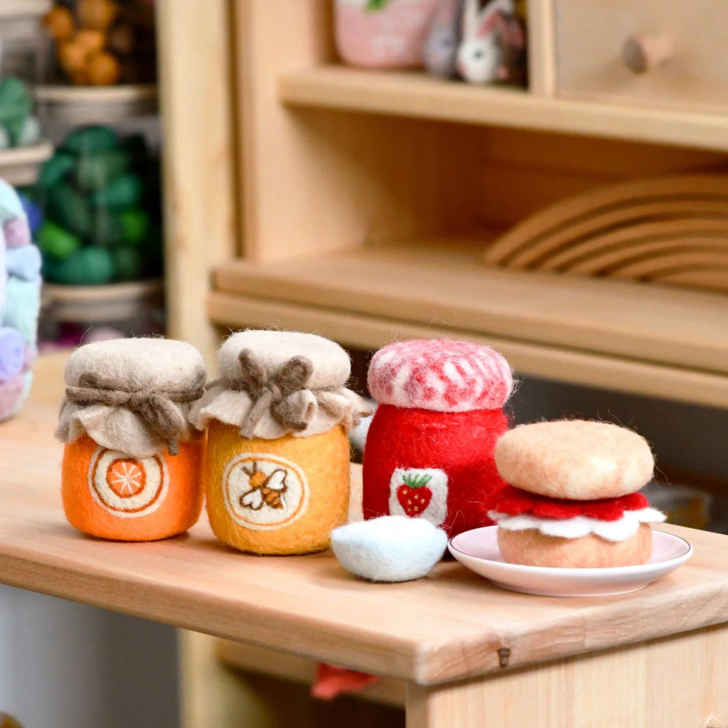 Felt Marmalade Jar | Play Food