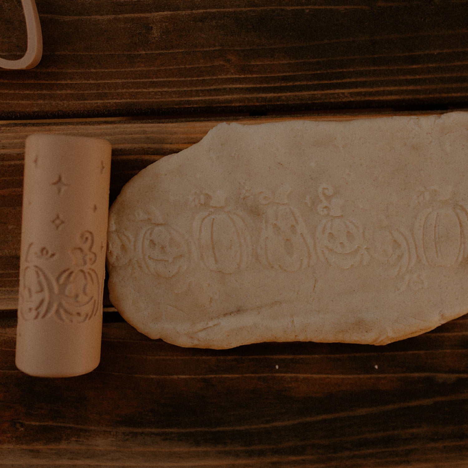 Eco Playdough Roller (Pumpkin Patch)