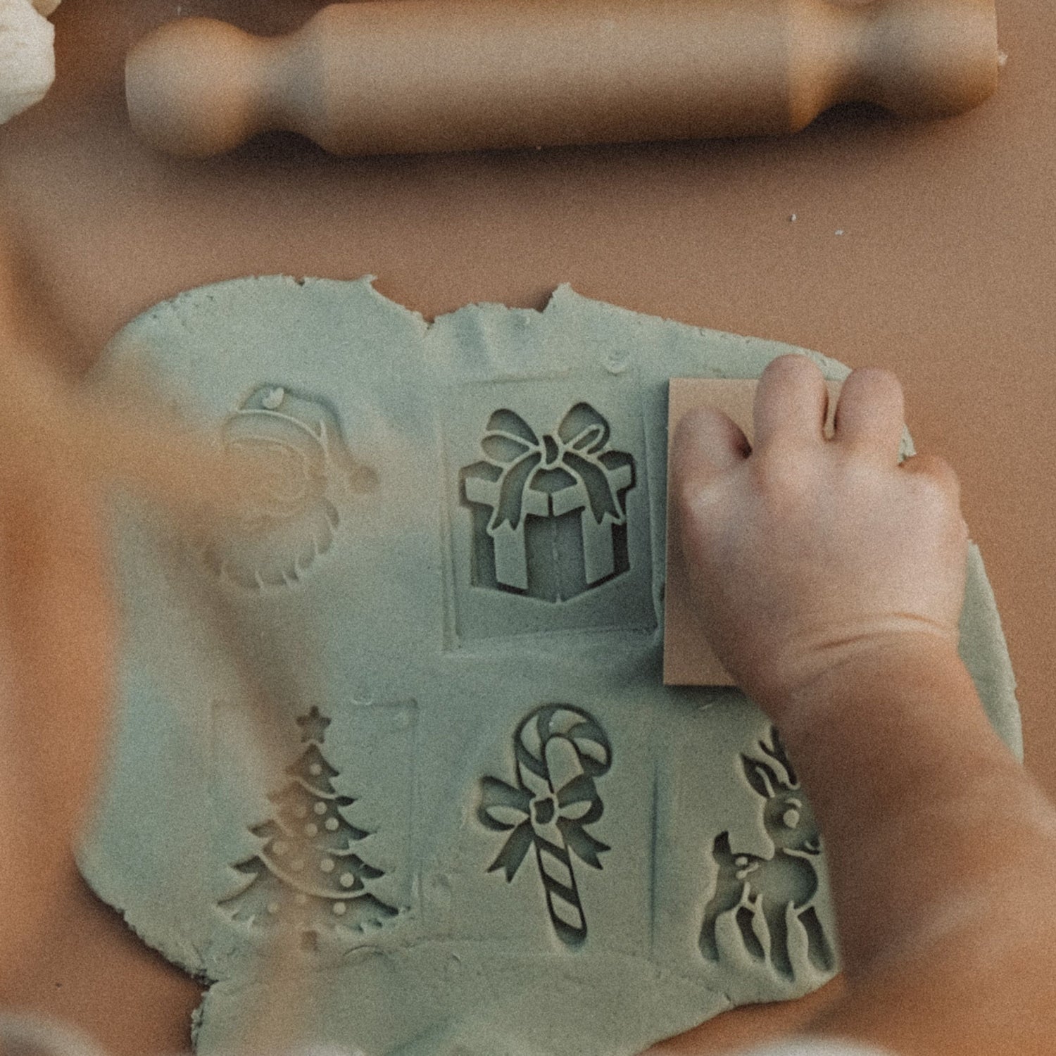 Christmas Eco Stamp Playdough Set (6 Stamps)