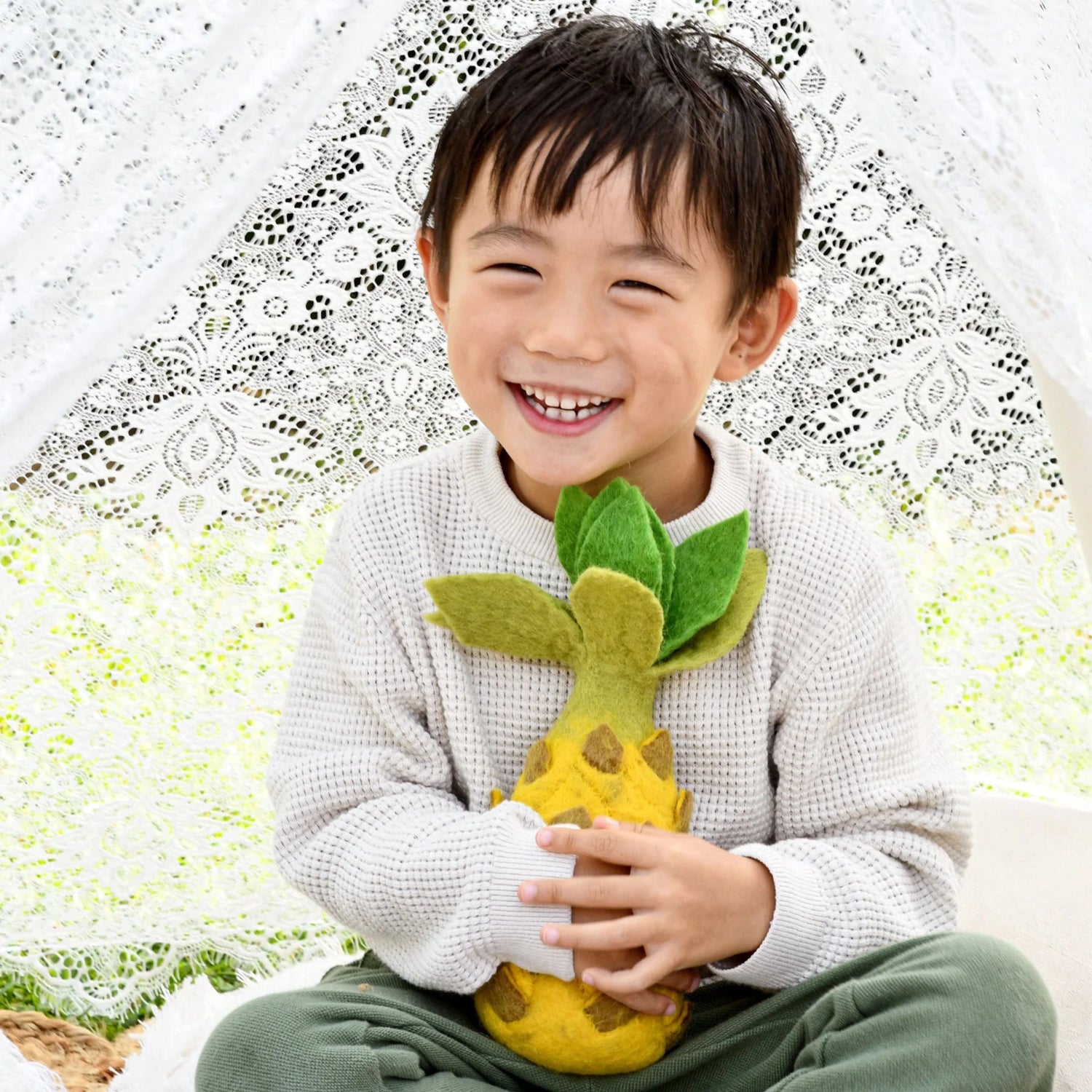 Felt Pineapple | Play Food