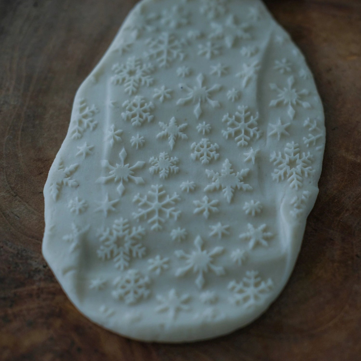 Eco Playdough Roller (Snowflake)
