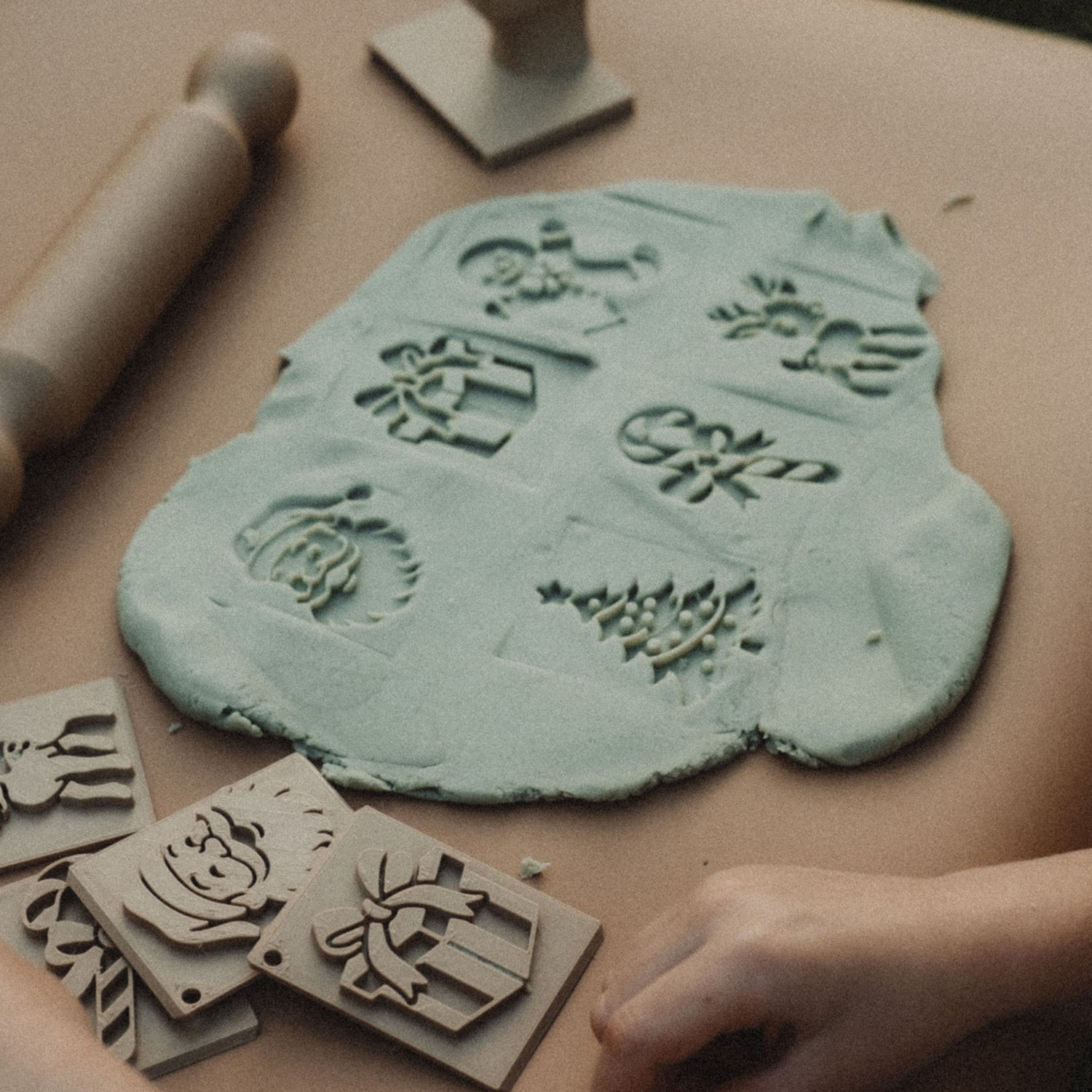Christmas Eco Stamp Playdough Set (6 Stamps)