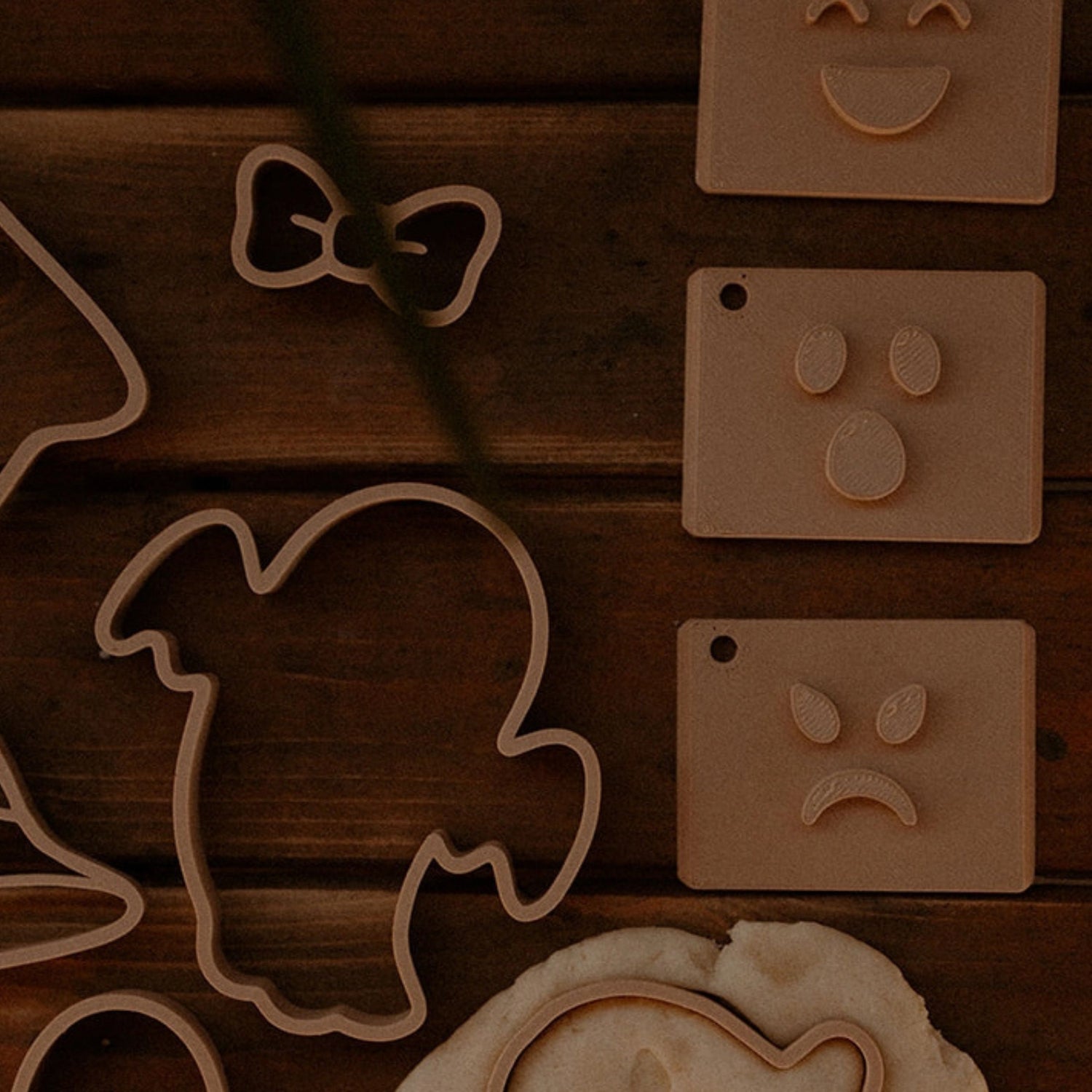 Halloween Ghost Eco Stamp and Cutter Playdough Set