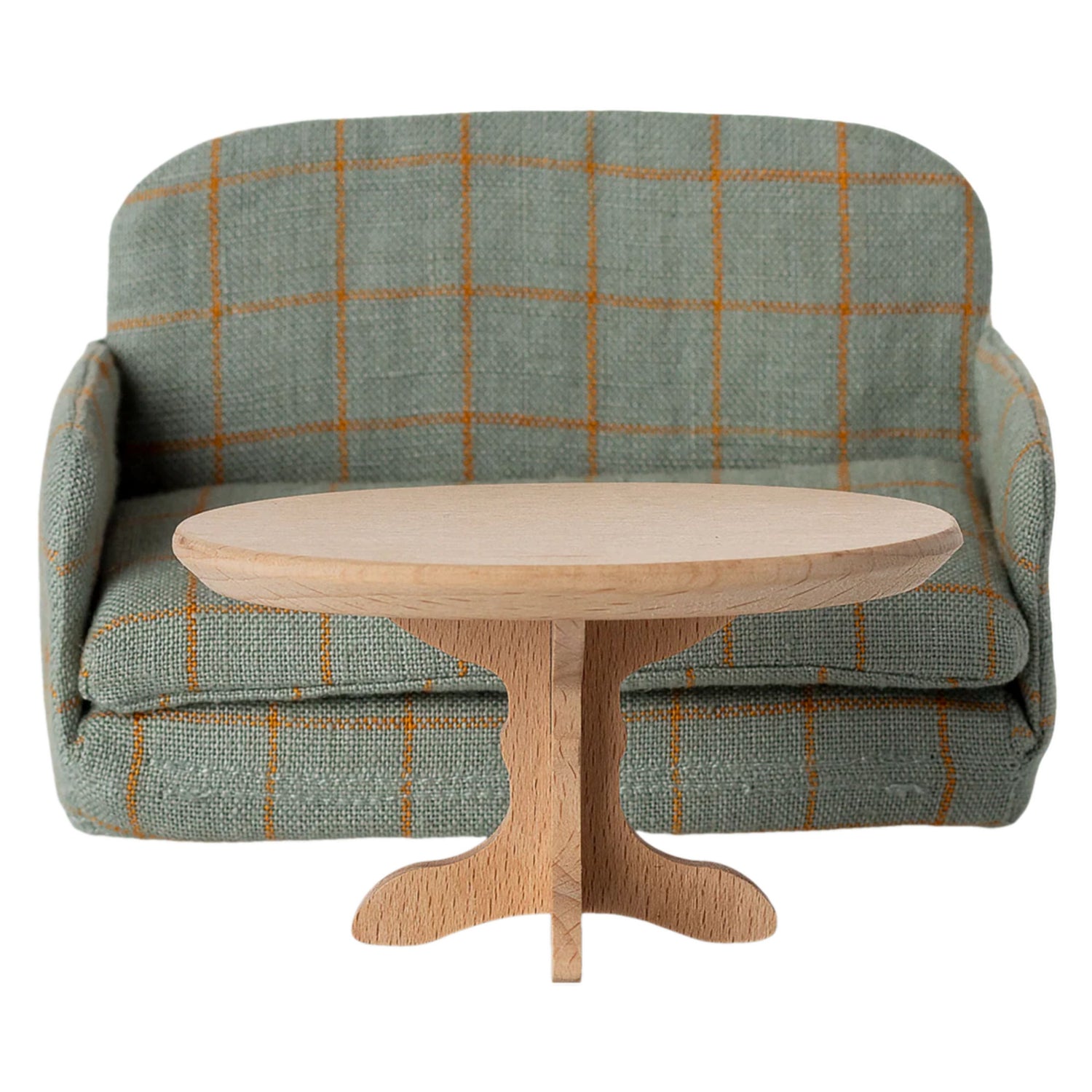 Maileg Oval Coffee Table - Natural (Mouse)