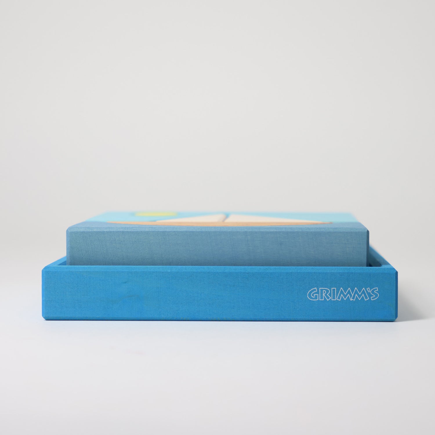 Grimm's Building Set Creative Puzzle (Boat, Blue)