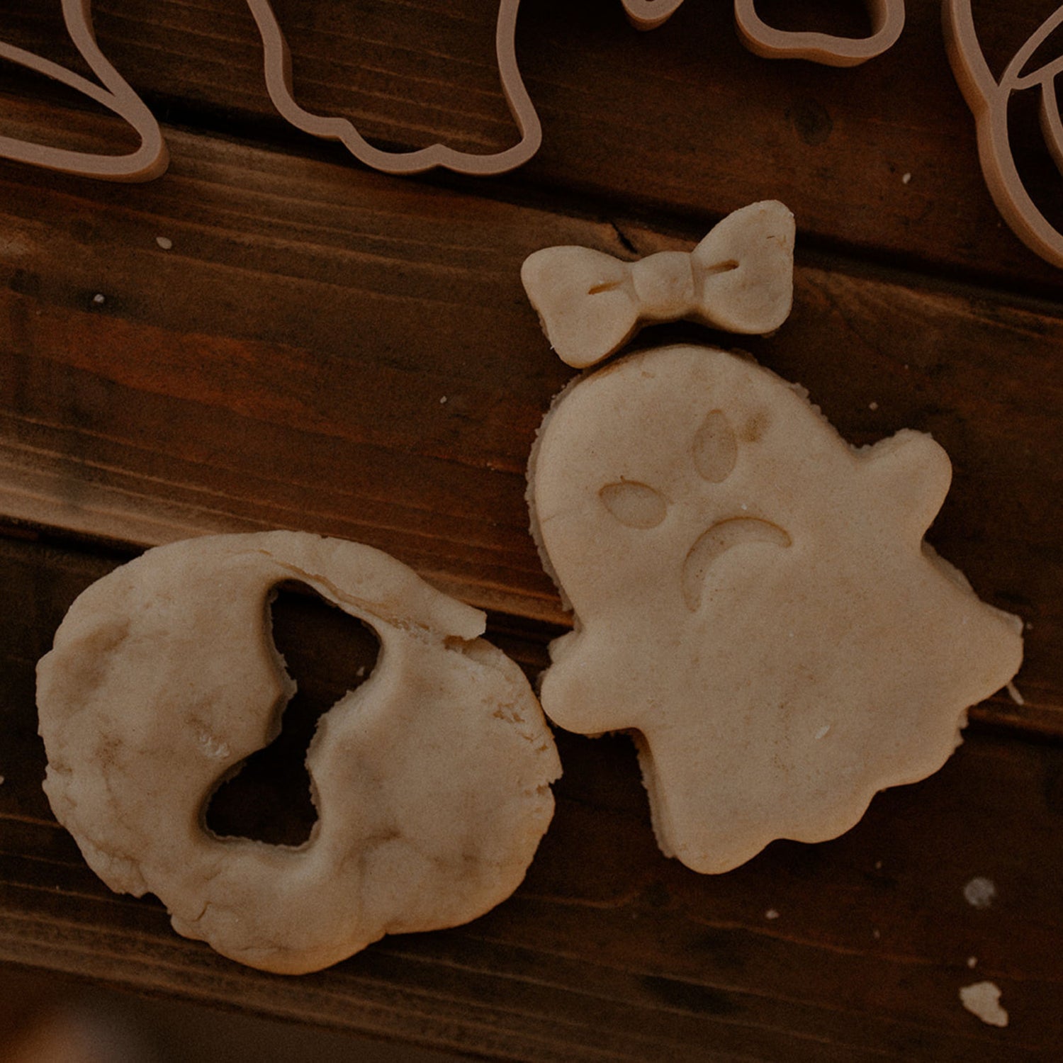 Halloween Ghost Eco Stamp and Cutter Playdough Set