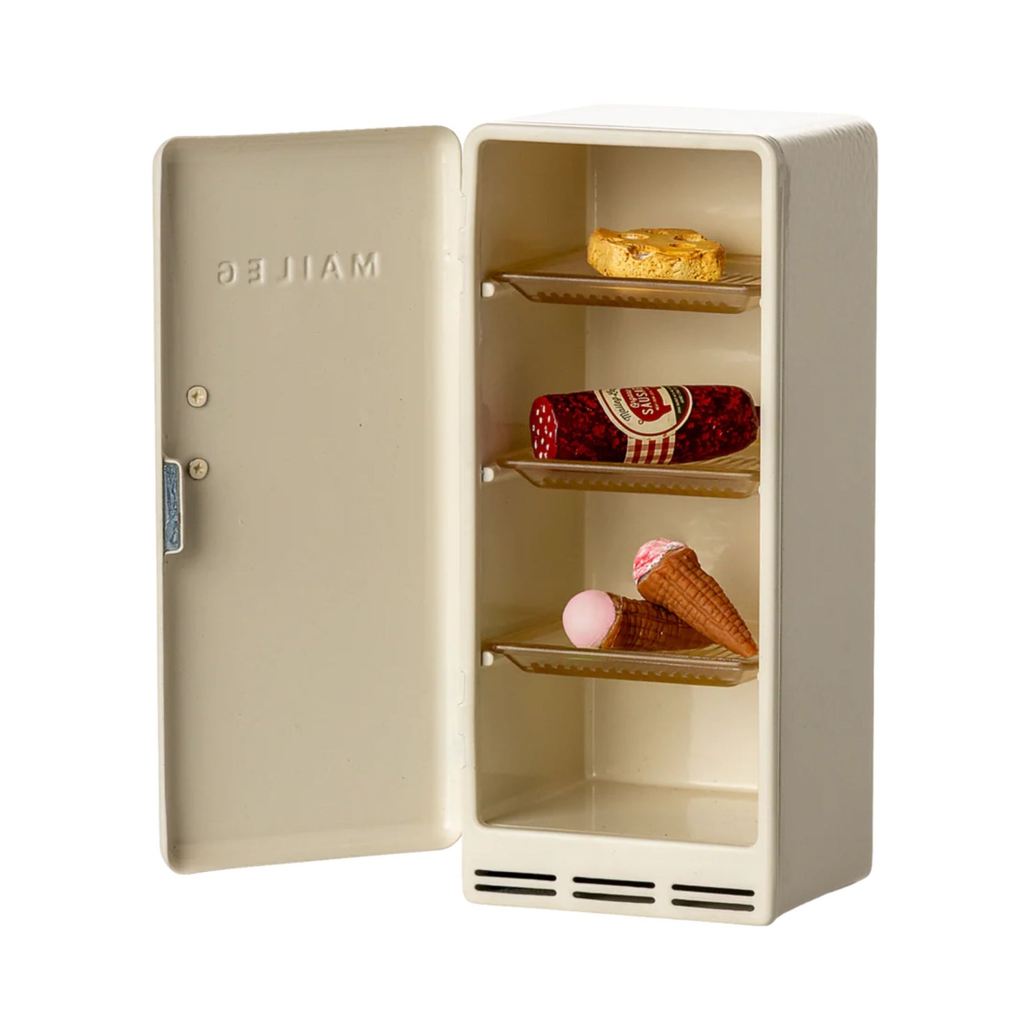 Maileg Metal Fridge - Off White (Mouse)