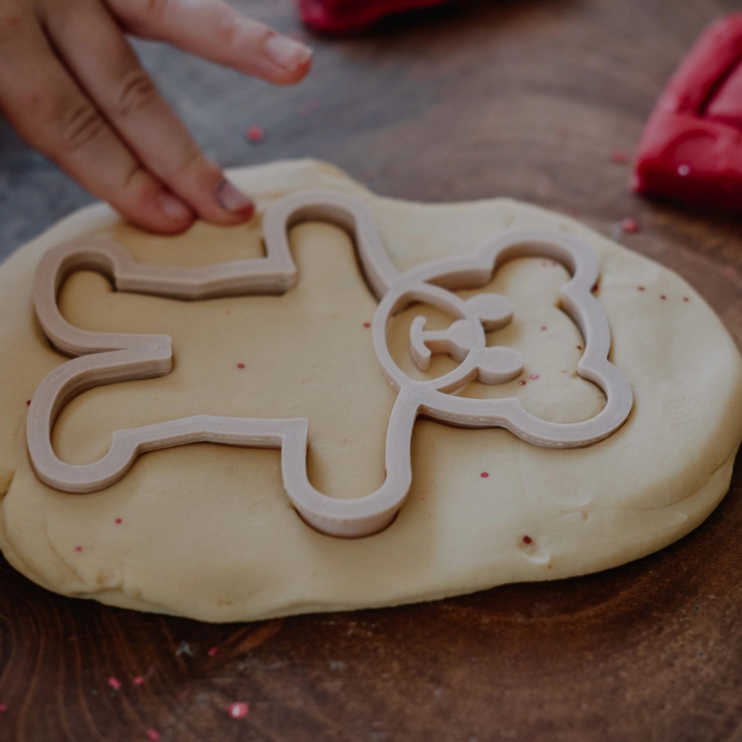 Valentine Eco Cutter Playdough Set