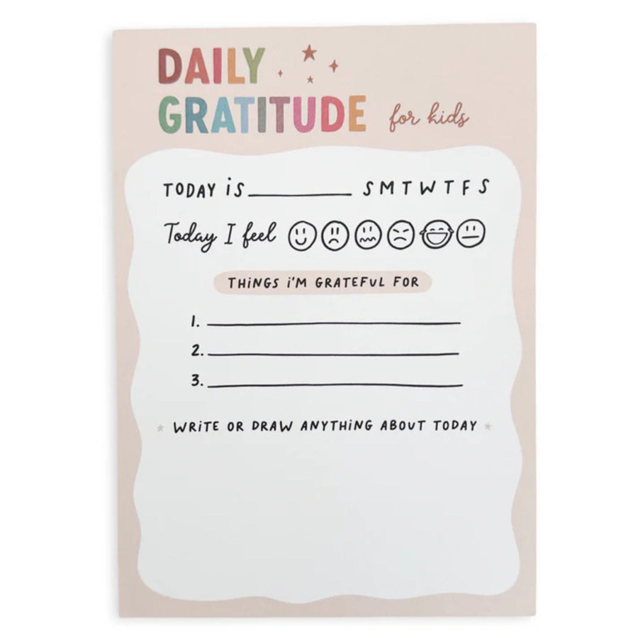 Daily Gratitude Notebook For Kids