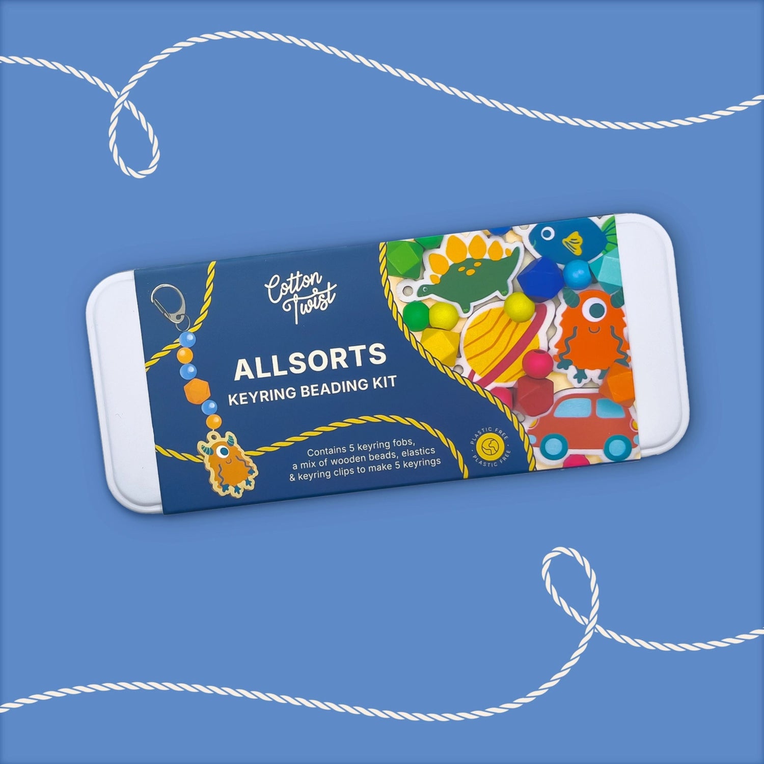 Allsorts Key Ring Making Craft Kit