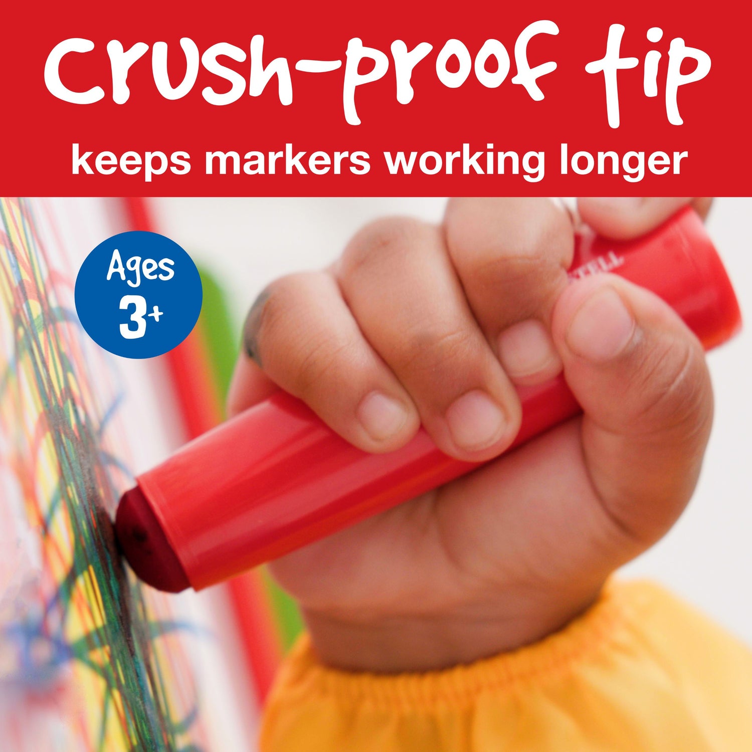 Little Creatives Jumbo Ultra Washable Markers (Set of 6)
