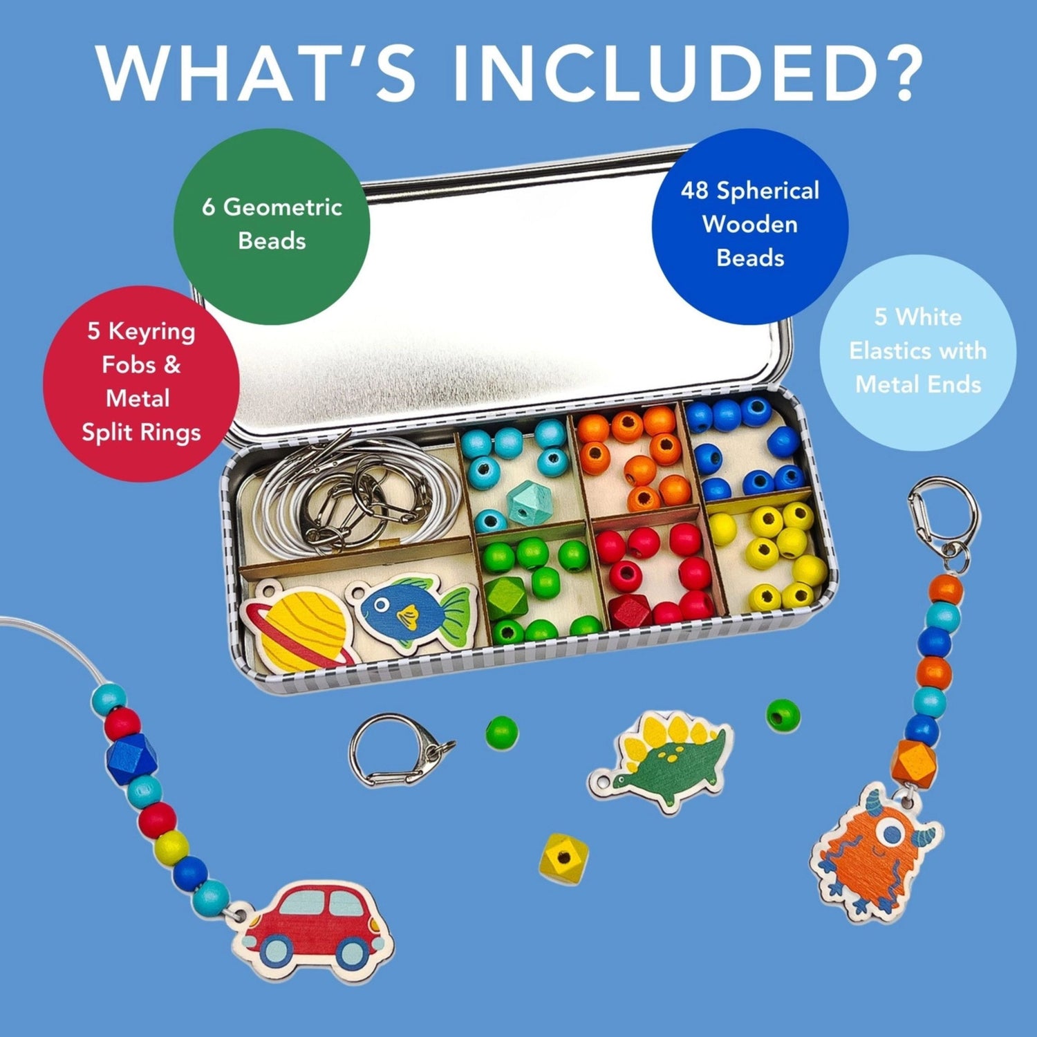 Allsorts Key Ring Making Craft Kit