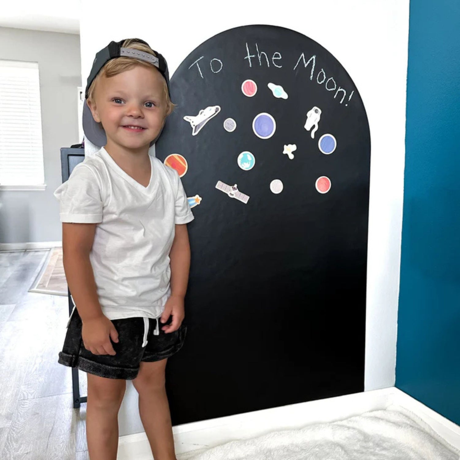 Magic Playwall - Arch Magnetic Wall Decal (Midnight)